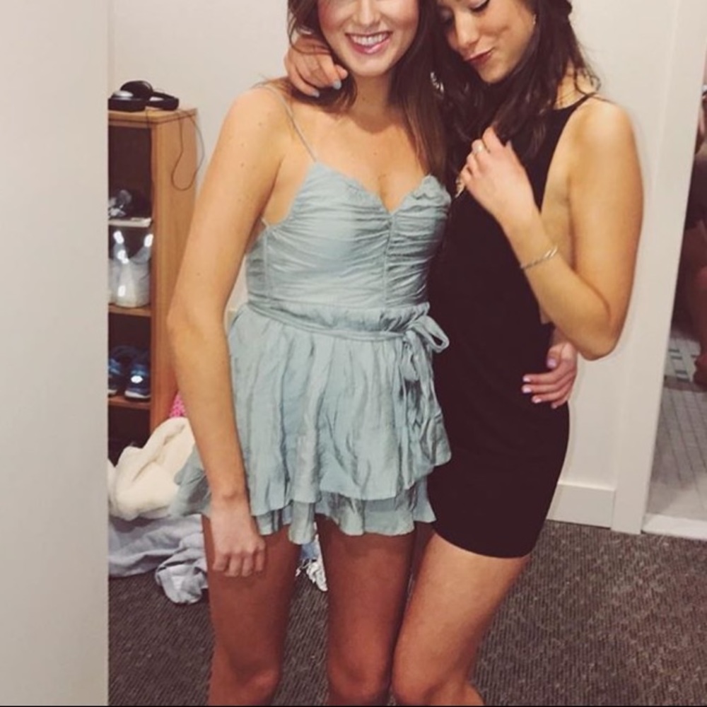 GREEN PRINCESS POLLY ANGEL BIBA FORMAL ROMPER